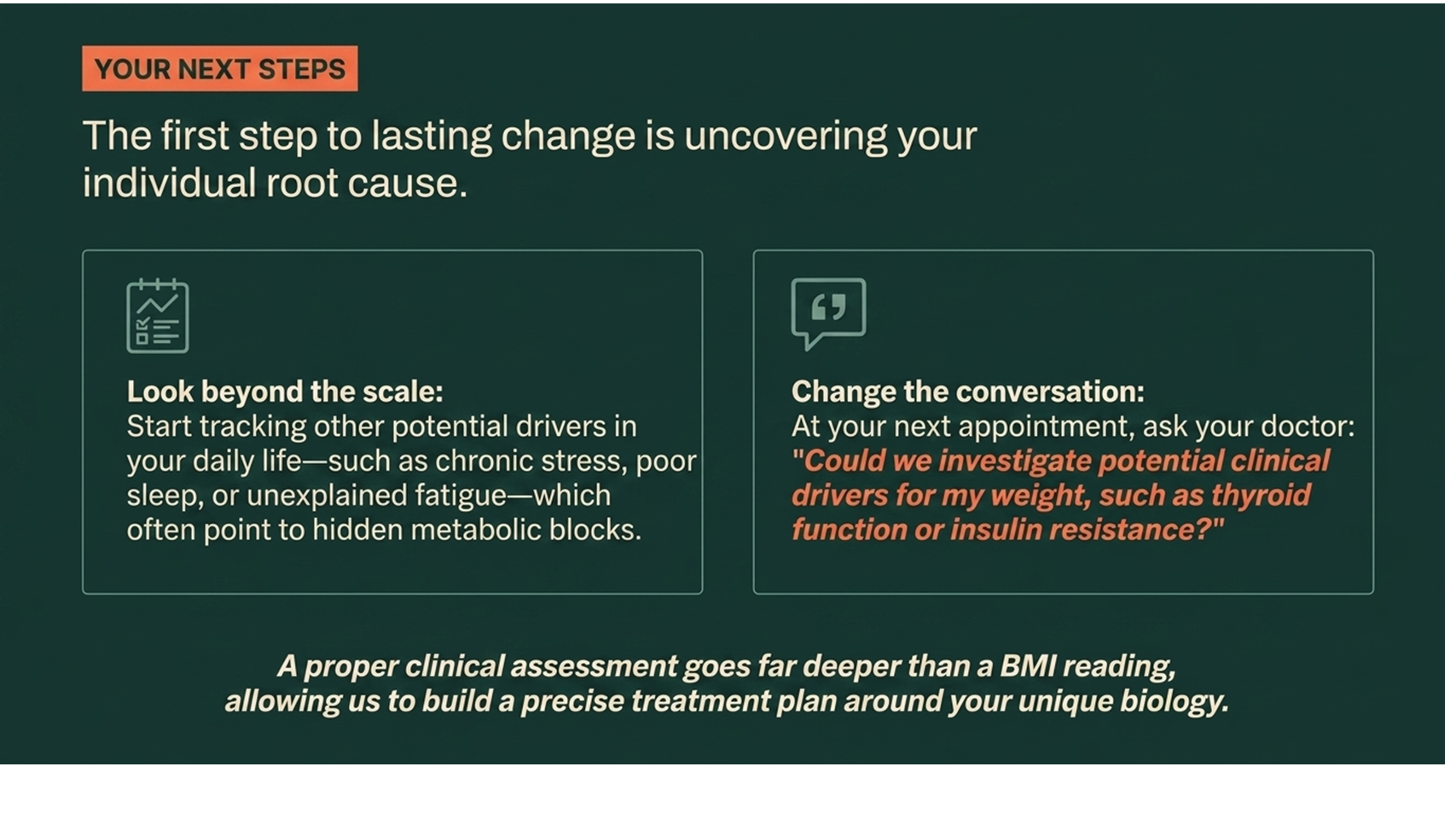 causes of obesity your next steps root cause clinical assessment