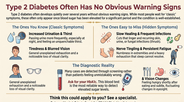 type 2 diabetes symptoms people miss