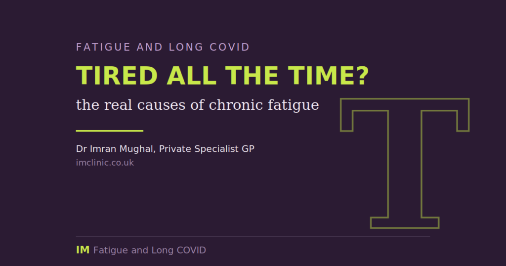 Tired all the time, understanding the real causes of chronic fatigue