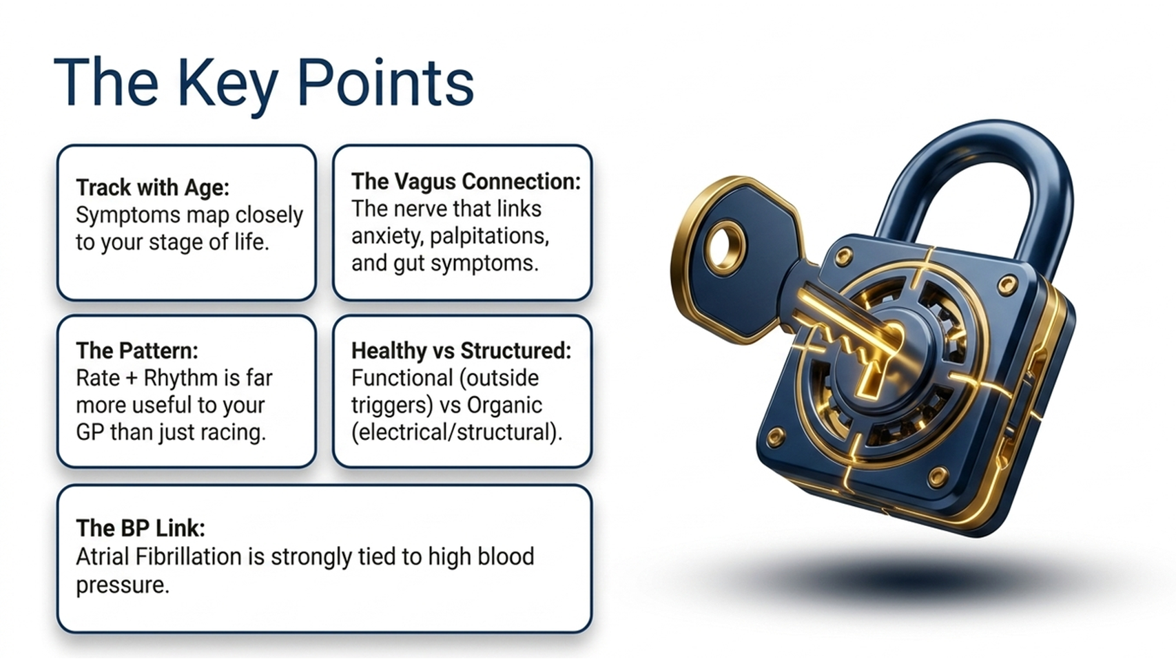 Key points on the causes of palpitations