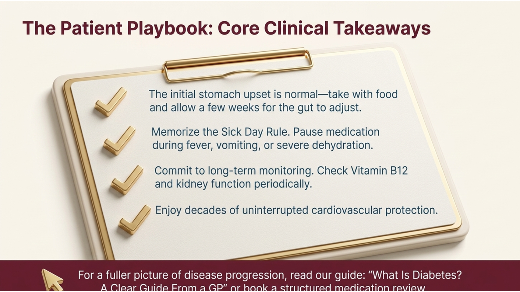 metformin patient playbook core clinical takeaways